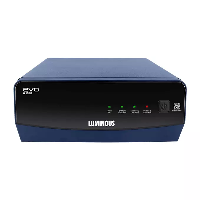 Luminous Evo D 900 VA Modified Square Wave Home Inverter, Evo D 1050