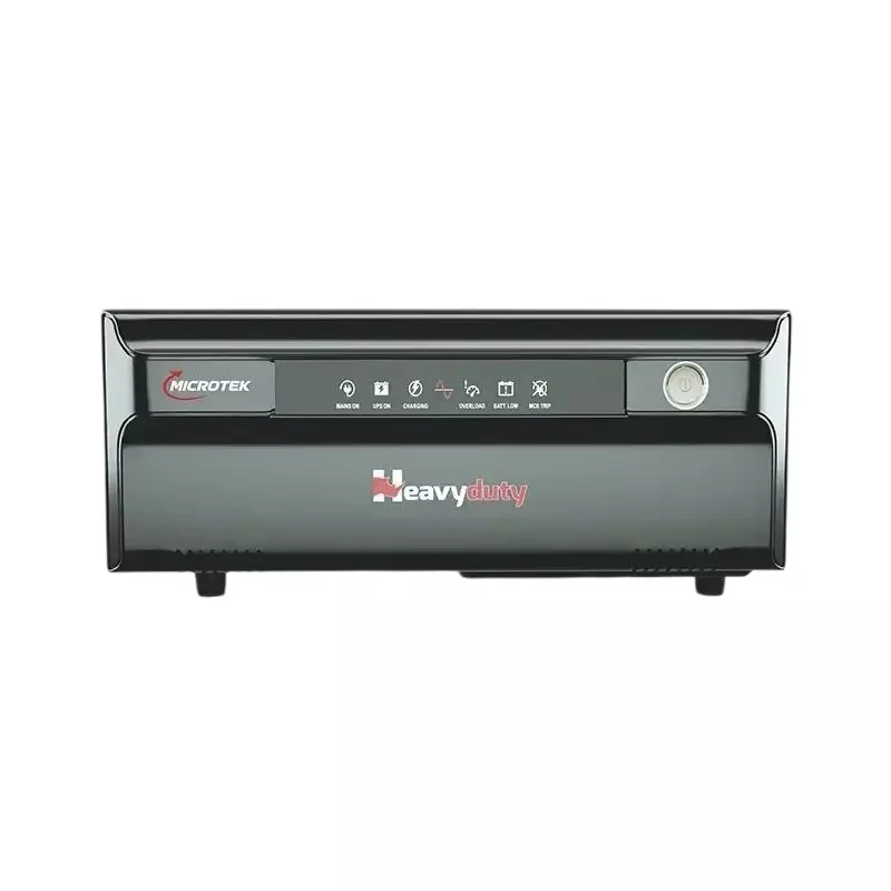 Microtek HEAVY DUTY UPS Inverter Black Single Phase 1200 W Power Wall Mounted for Home & Office, 899-991-1750