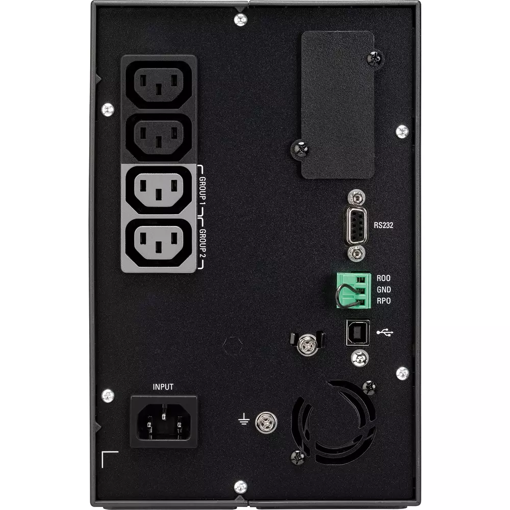 EATON UPS 200-240 V Input Voltage 200, 208, 220, 230, 240 (-10% / +6%: in battery mode) V Output Voltage, 5P650IG2