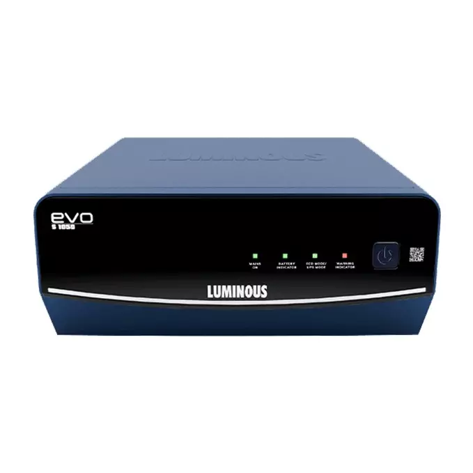 Luminous Inverter 900 VA/12 V Capacity Pure Sine Wave Technology, Evo S 1050
