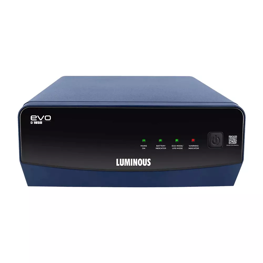Luminous Evo D 1500 VA Modified Square Wave Home Inverter, Evo D 1650