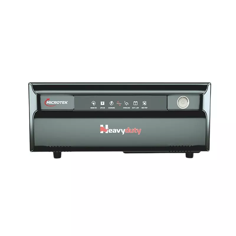 Microtek HEAVY DUTY vTURBO UPS Inverter Black Single Phase 1200 W Power Wall Mounted for Home & Office, 899-A41-T175