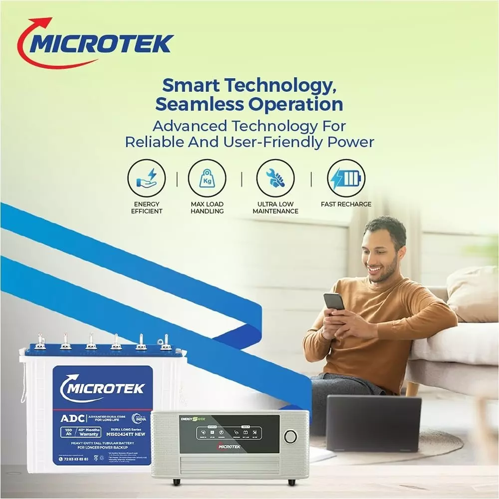 microtek-inverter-battery-kit-1125-va-rated-capacity-pure-digital-wave-150-ah-battery-capacity-for-home-office-shops-energy-saver-ups-1225-m1502424tt