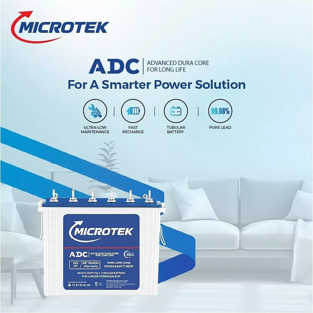 microtek-inverter-battery-kit-950-va-rated-capacity-pure-digital-wave-150-ah-battery-capacity-for-home-office-shops-microtek-super-power-ups-1100-m1502424tt