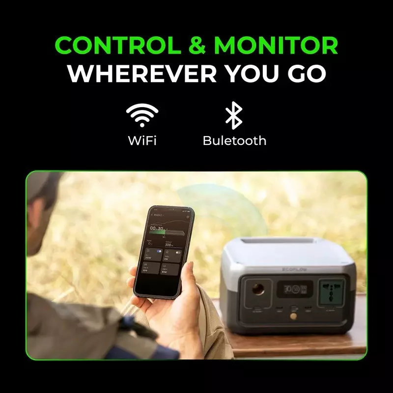 Ecoflow Portable River 2 Power Station 300 W Power for Industrial Use