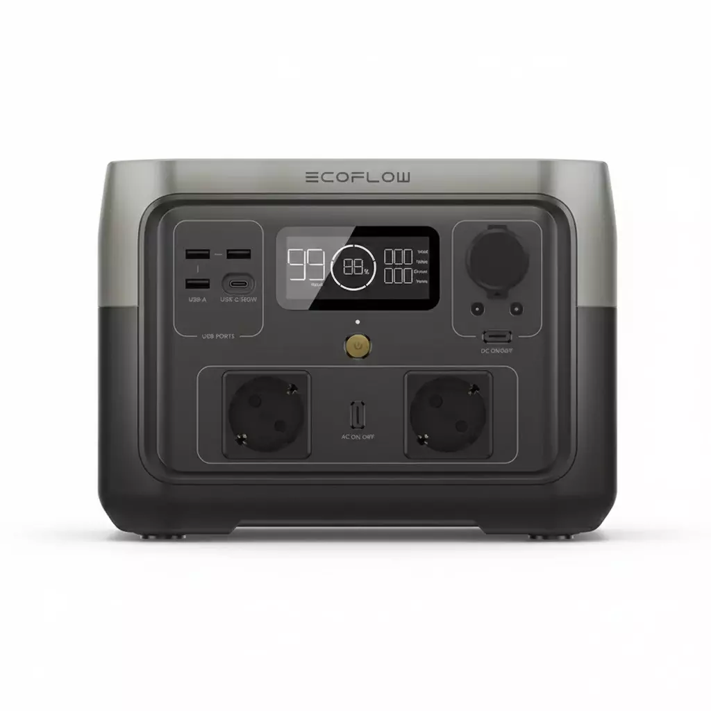 Ecoflow Portable River 2 Max Power Station 600 W Power for Industrial Use