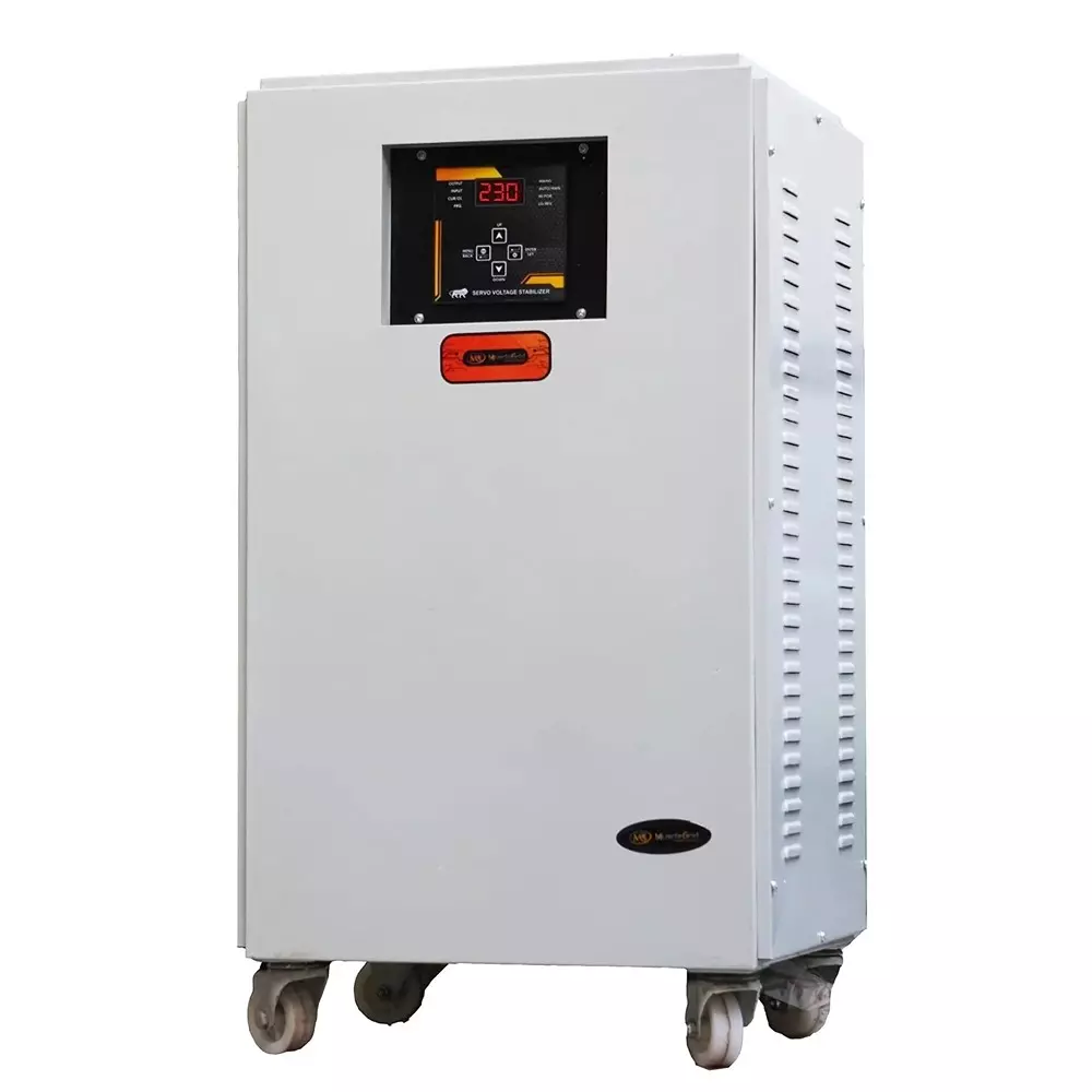 MuscleGrid 10 KVA Servo Automatic Voltage Stabilizer Gold Edition Copper Wired