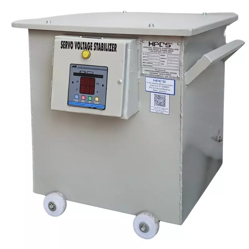 HPCS 20 kVA Servo Voltage Stabilizer Single Phase Oil Cooled (Input 90V - 270 V) - 230 V