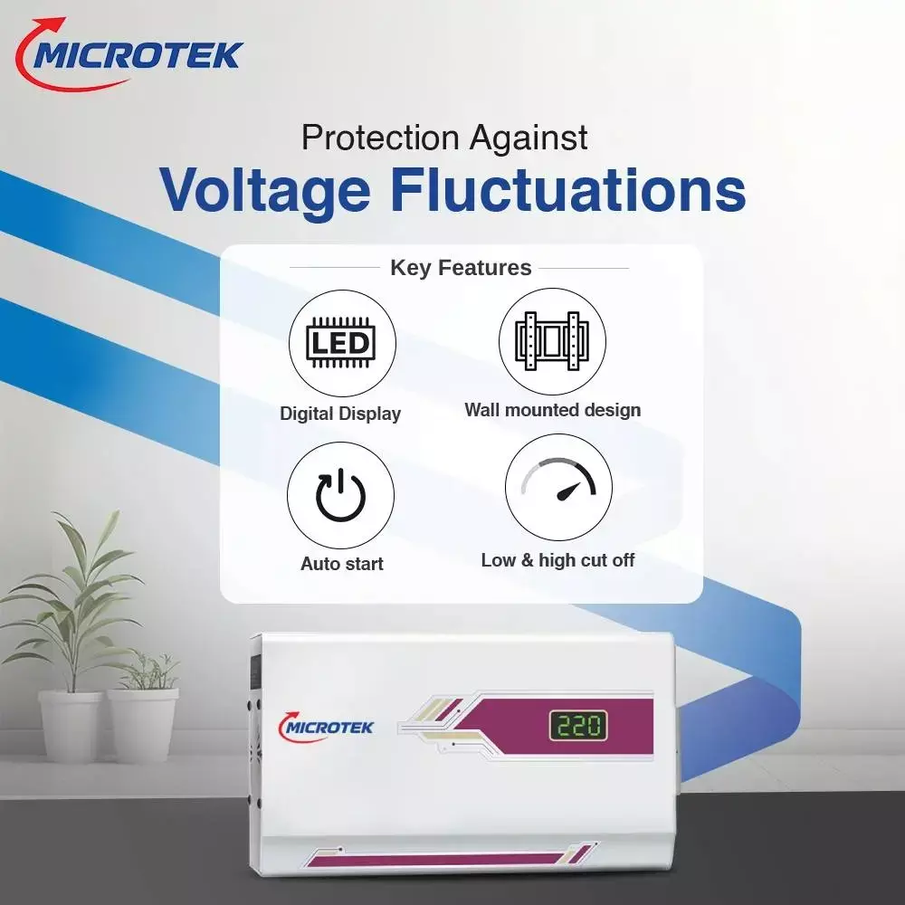 microtek-automatic-ac-stabilizer-170-270-v-output-voltage-range-wall-mounted-white-for-2-ton-air-conditioner-pearl-em5170