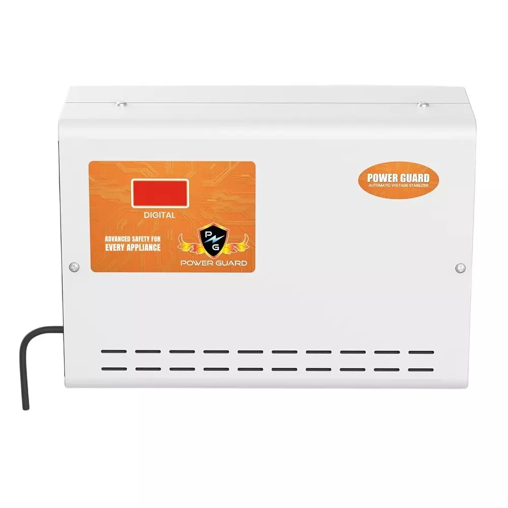 POWER GUARD Voltage Stabilizer 130 V to 280 V for Up to 2.0 Ton Split & Window AC, ‎PG WC 5130D