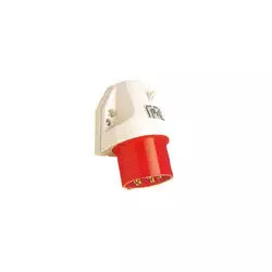 Hensel Insulated Plug Sockets Appliance Plug for Wall Mounting