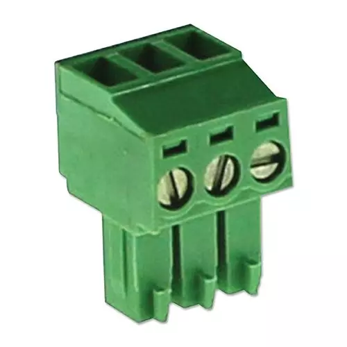 CAMDENBOSS Terminal Block, Pluggable, 3Pos, 16Awg, CTB92HE/3