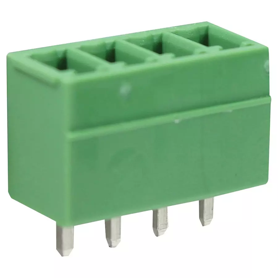 CAMDENBOSS Terminal Block, Header, 4Pos, Th, CTB932VD/4 (Pack of 10)