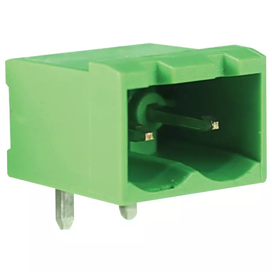 CAMDENBOSS Terminal Block, Header, 2Pos, Th, CTB9352/2 (Pack of 100)