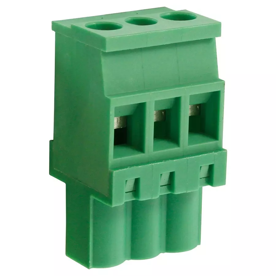 CAMDENBOSS Tb, Pluggable, 3Pos, 28-14Awg, CTBP92VG/3S