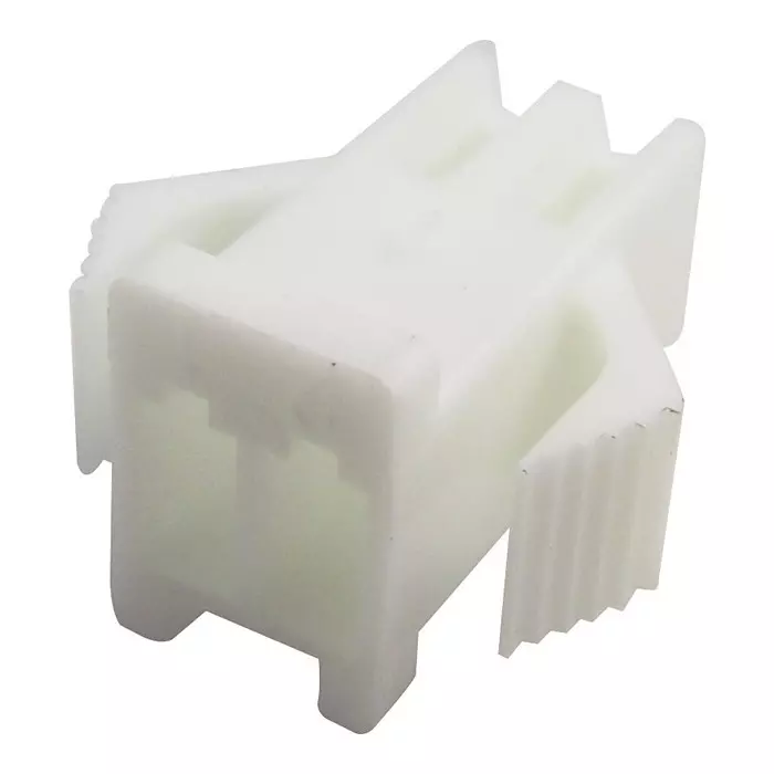 JST (JAPAN SOLDERLESS TERMINALS) Connector Housing, Plug, 2 Way, Plastic, SMP-02V-NC (Pack of 100)