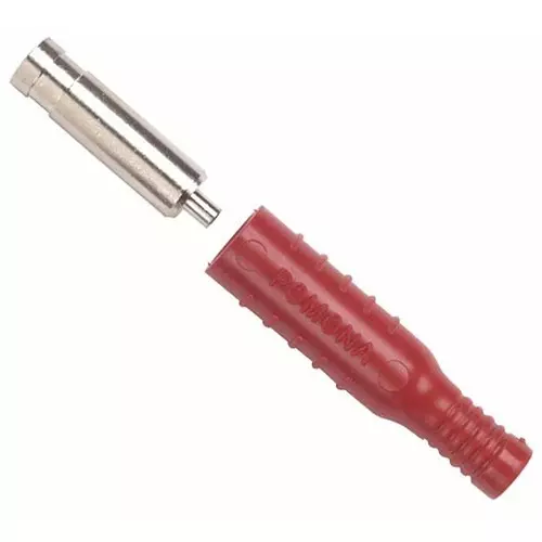 POMONA Banana Jack, 15A, Crimp/Solder, Black, 5168-0