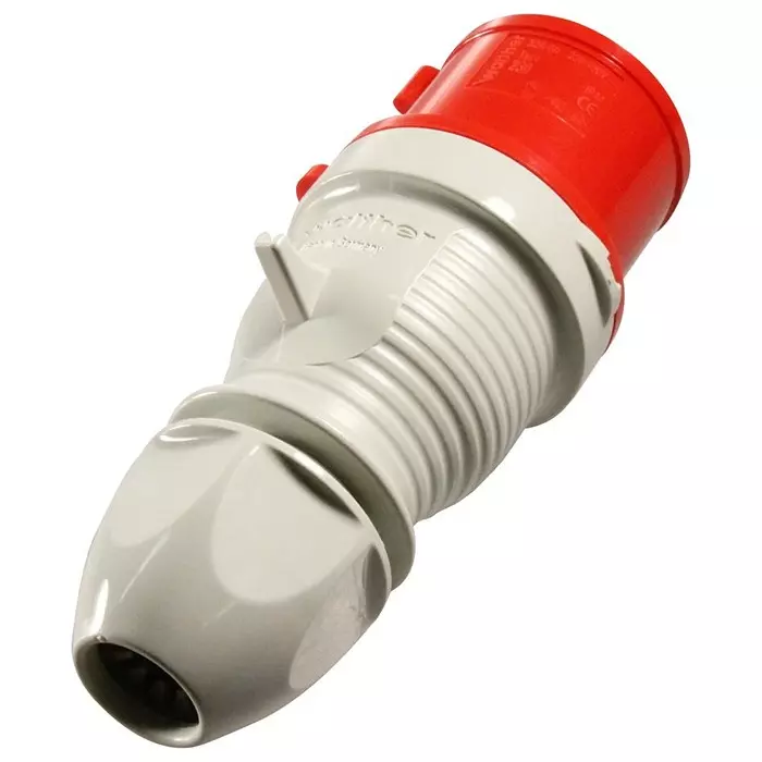 WALTHER Plug, Free, 400V, 32A, 3P+N+E Way, 230