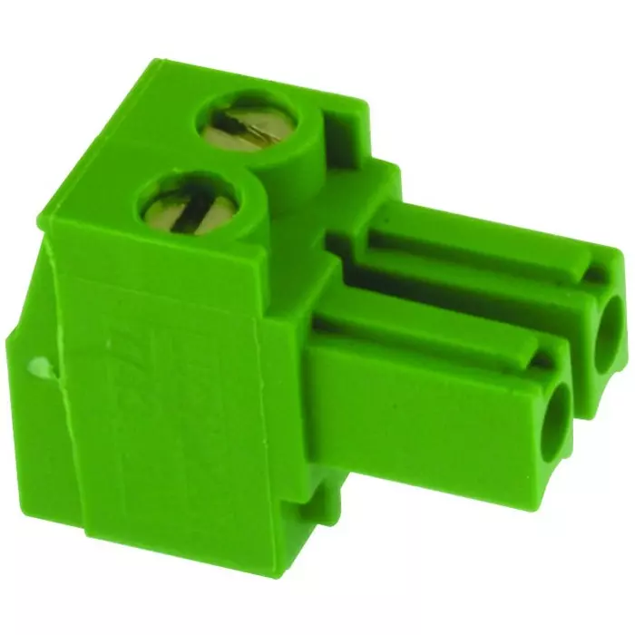BUCHANAN - TE CONNECTIVITY TERMINAL BLOCK PLUGGABLE, 2 POSITION, 30-14AWG, 284507-2.