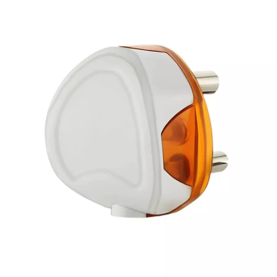 Golek Classical Heavy Plug 3 Pin 6 Amp, 8156 (Pack of 20)
