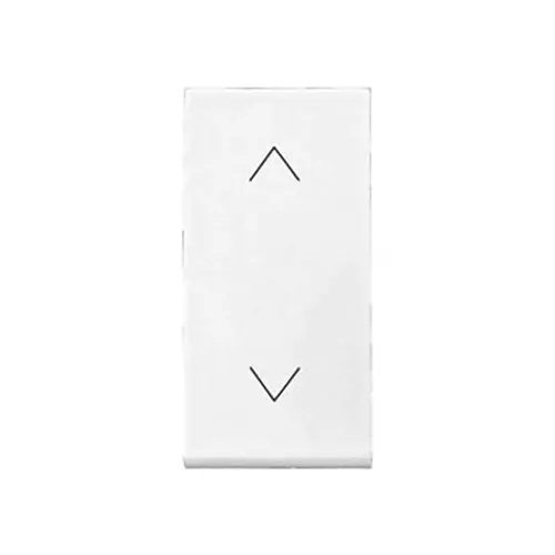 Legrand Switch Allzy 10 Amp 1 Module Glossy White (Pack of 20 Pcs)
