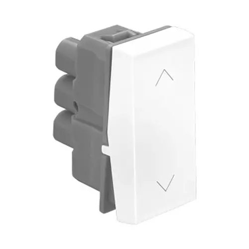 Legrand Switch Allzy 10 Amp 1 Way 1 Module Glossy White, 6811 74 (Pack of 20 Pcs)