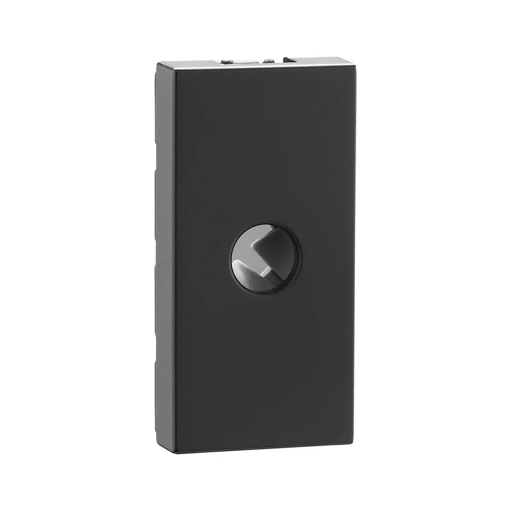 Legrand Cable Outlet Allzy 1 Module Matt Black, 6812 68 (Pack of 20 Pcs)