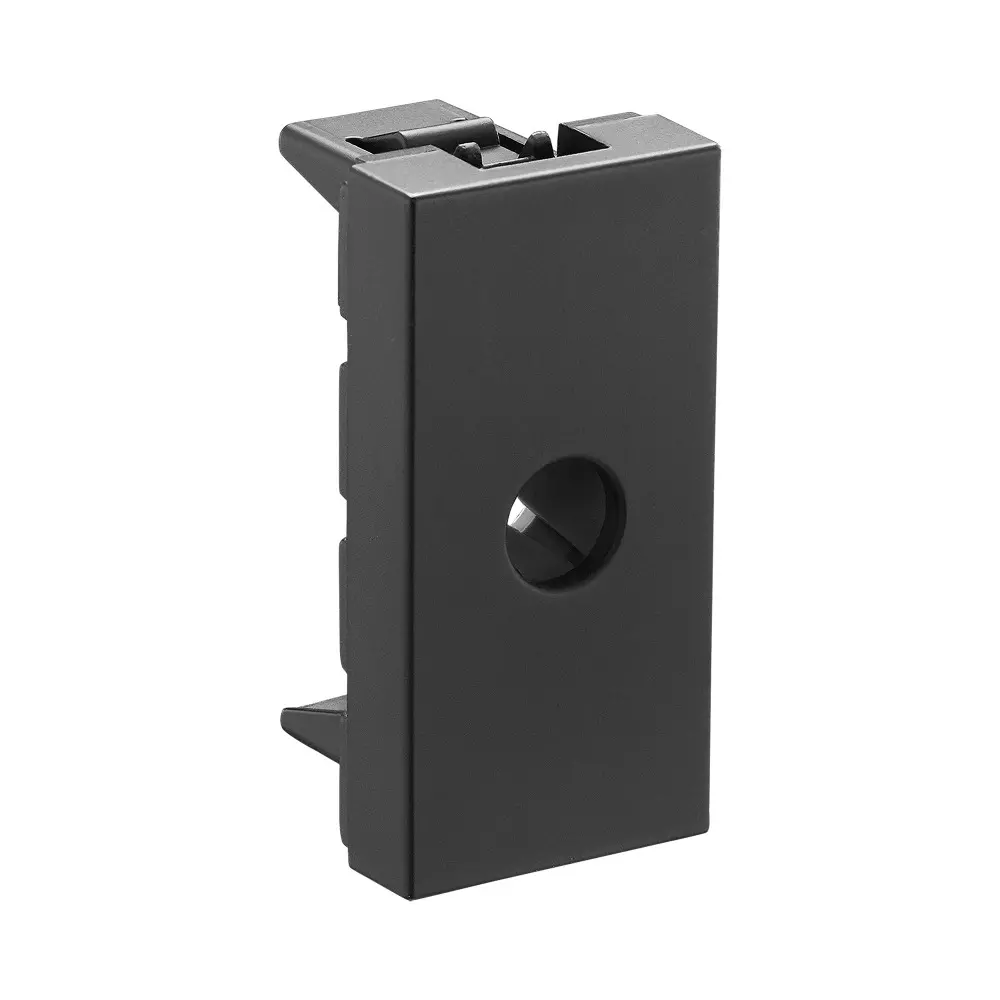 Legrand Cable Outlet Allzy 1 Module Matt Black, 6812 68 (Pack of 20 Pcs)