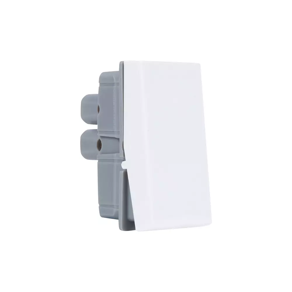 Legrand Switch Lyncus White 10 Amp 1 Module 1 Way, 6773 01 (Pack of 20)