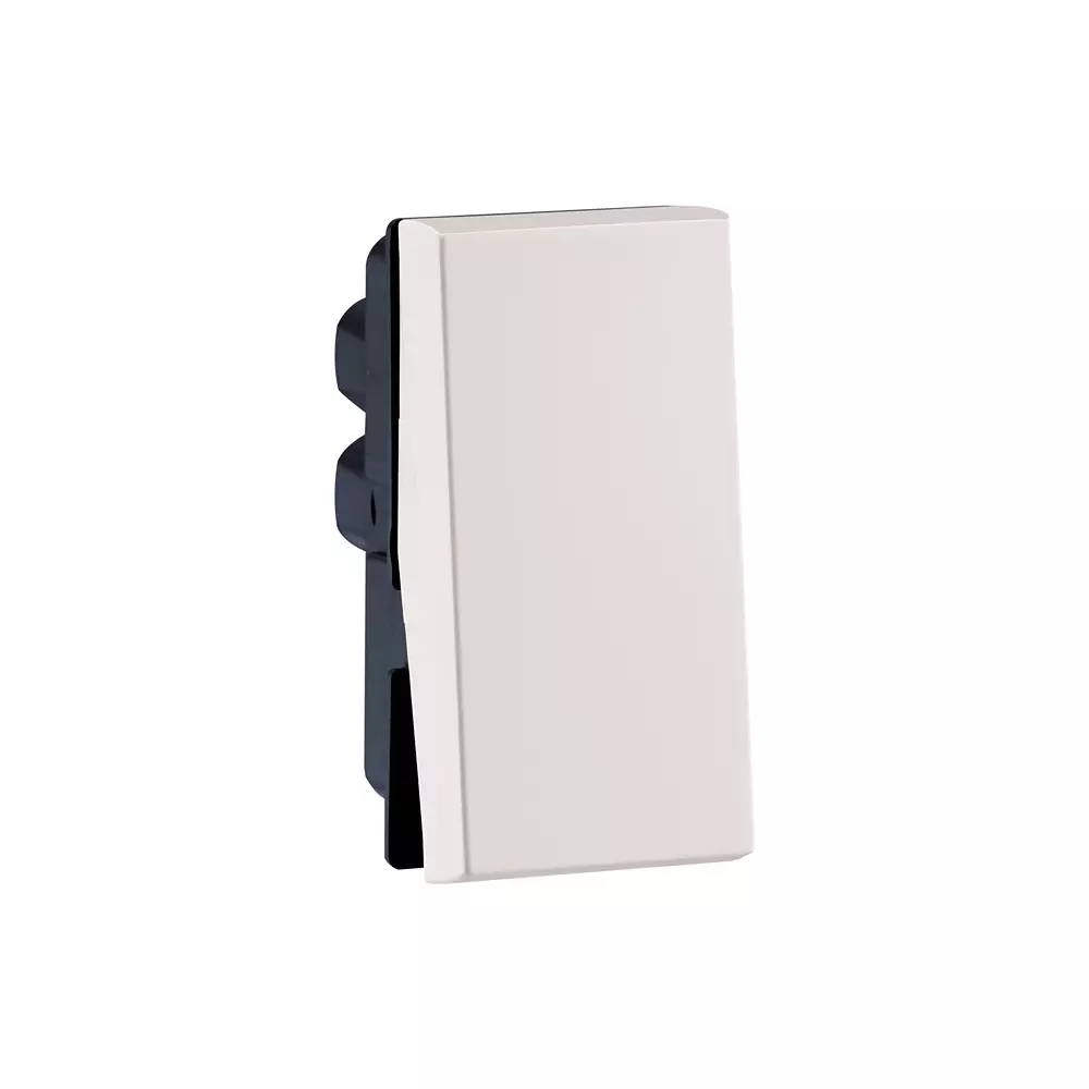 Legrand Switch Myrius Classic White 6 Amp 1 Module 1 Way, 6792 00