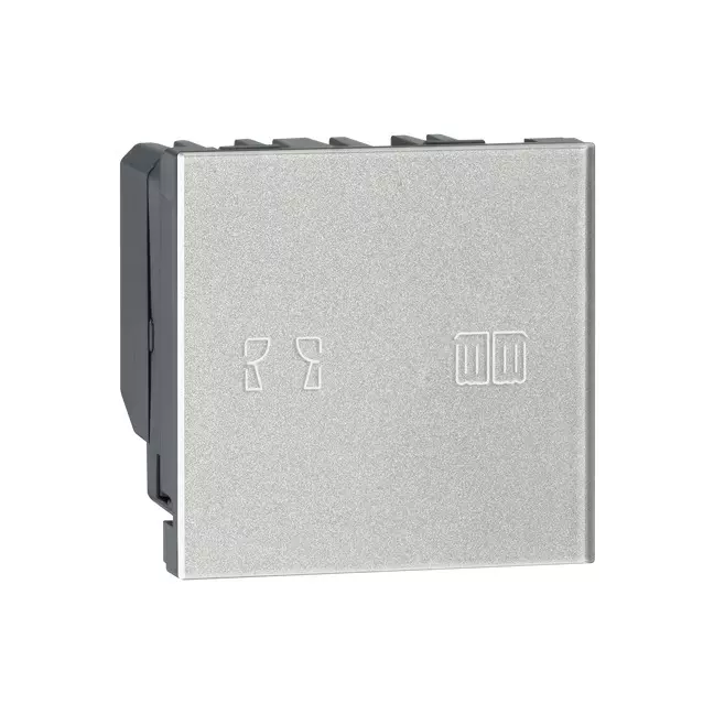 Legrand Touch Switch Curtain Controller Myrius Silver 2 Module, 6793 07
