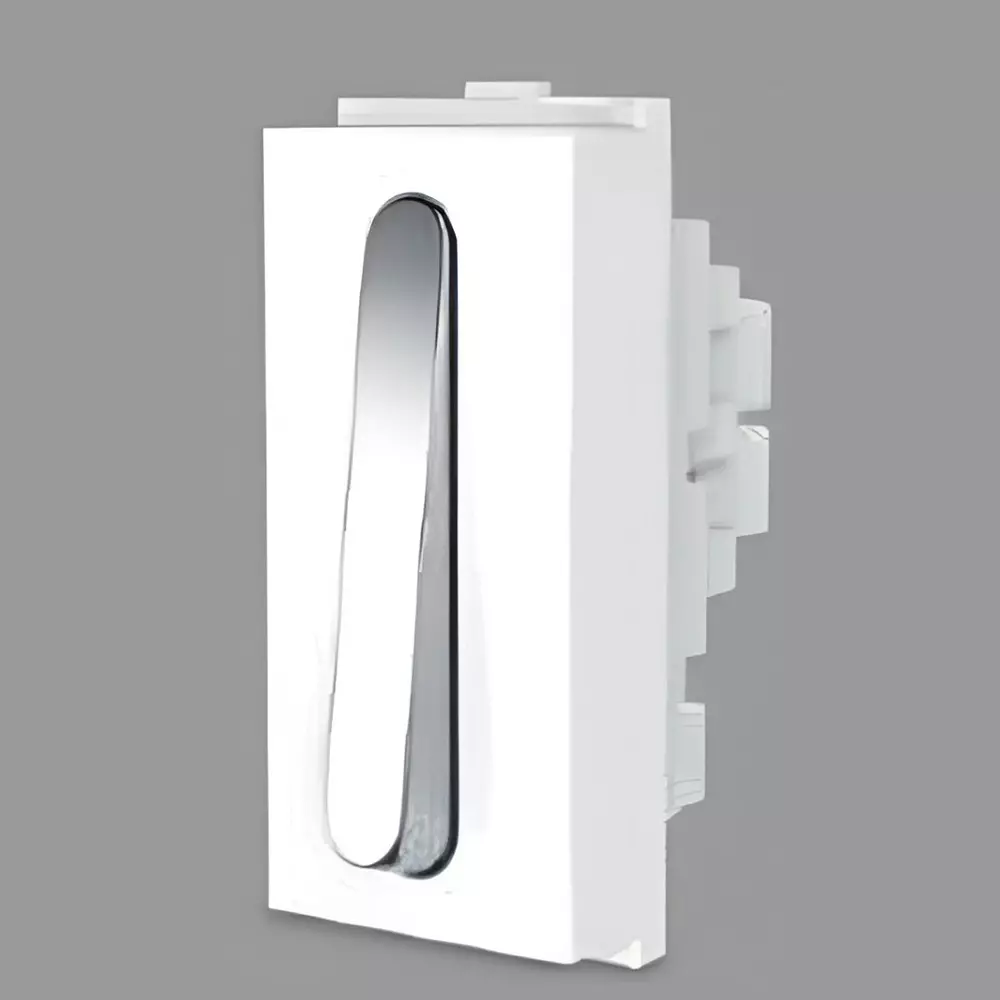 Cona Platinum Line Switch 10 A White