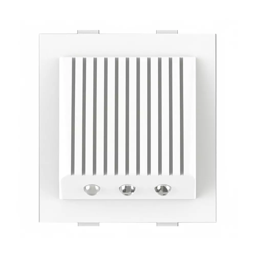 K9 Skirting Light 3 Led 2 Module White, 9141 (Pack of 10)