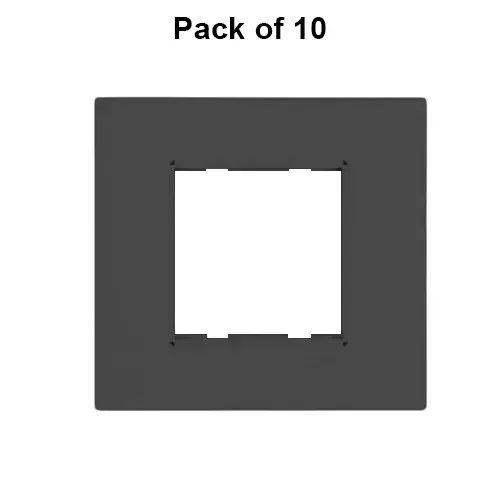 Cona Striqa Modular Plate Black 2 Modules, STM 1102 (Pack of 10)