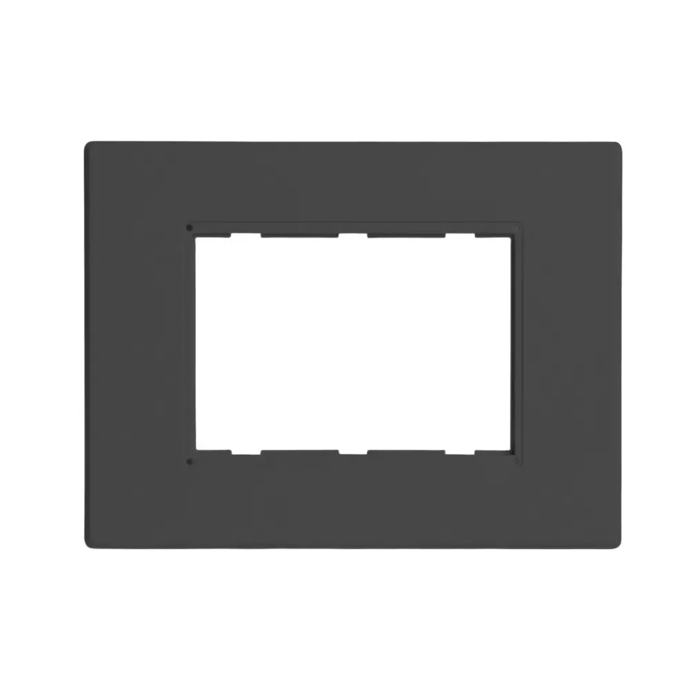 Cona Striqa Modular Plate Black 3 Modules, STM 1103 (Pack of 10)