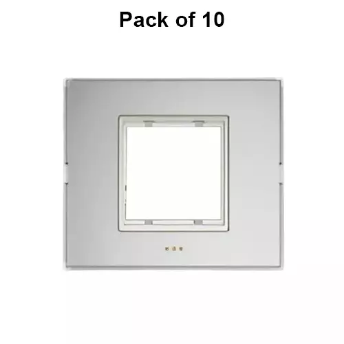 Cona Glasglow Modular Plate White 2 Modules, GM 1102 (Pack of 10)