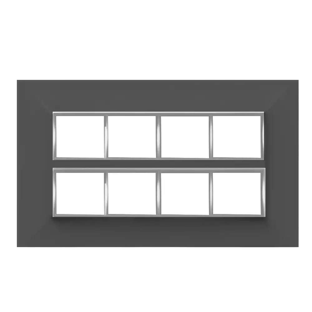 Cona Amaze Modular Plate Black 16 Modules, AW 2209 (Pack of 10)