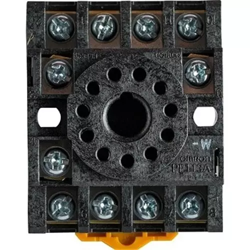 Omron Relay Socket 1000 mohm or more at DC 500 V, PF113A-W