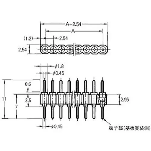 Omron IC Socket 10³ mohm or more (at 500 V DC), XR2P-2041