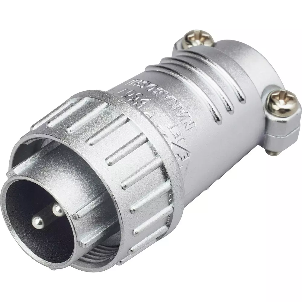 Nanaboshi Metal Connector Straight Plug, NJC-202-PM