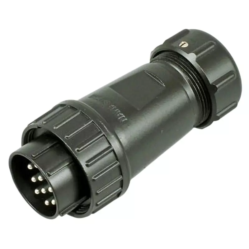 Nanaboshi Connector Straight Plug 24 Male Contact, NJW-2410-PM11