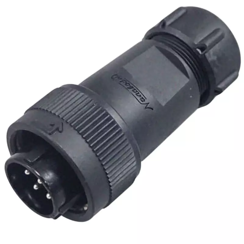 Nanaboshi Connector Straight Plug 250 V Rated Voltage, NRW-207-PM12