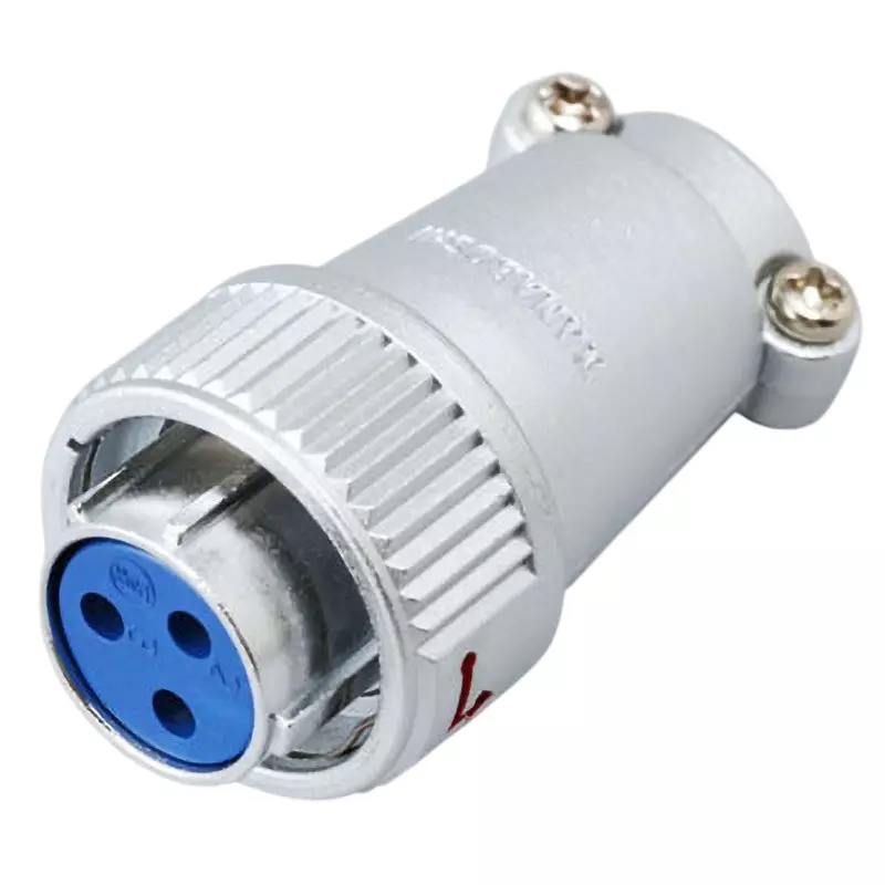 Nanaboshi Metal Connector Straight Plug 250 V Rated Voltage, NR-203-PF