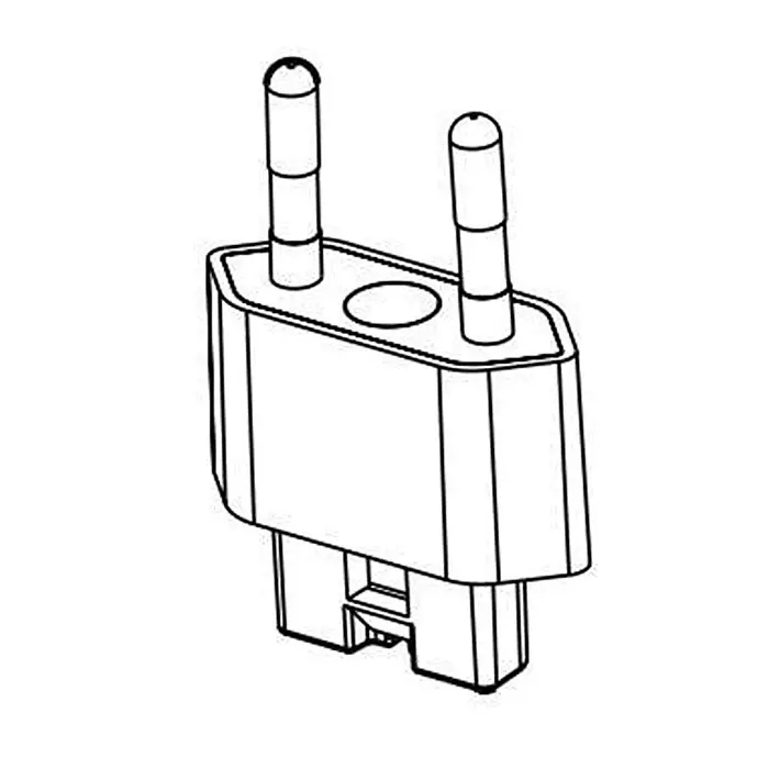 XP POWER Interchangeable Plug Wall Mount 1 Output 80 VAC to 264 VAC, AMF PLUG EU