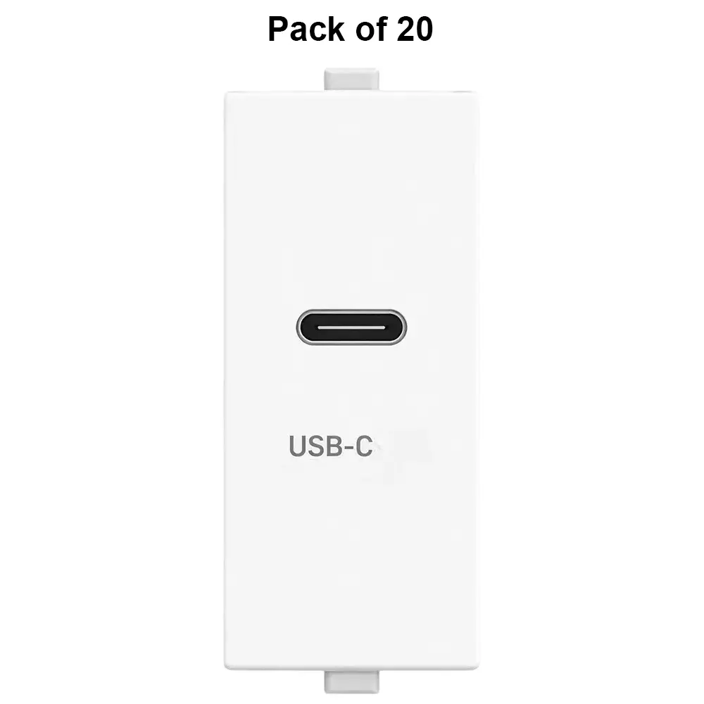 anchor-rider-usb-power-delivery-charger-white-1-module-18-w-usb-c-47686-pack-of-20