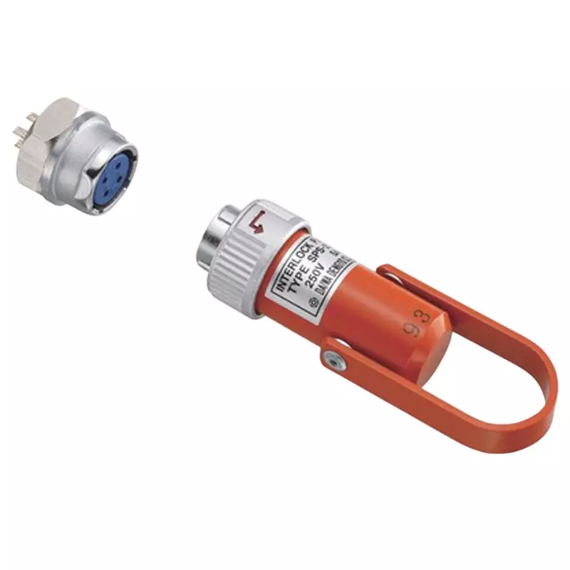 Yamato Interlock Plug 5(Min：5mA) Rated Current 250(Min：24) Rated Voltage Soldering Terminal, SPS-22A