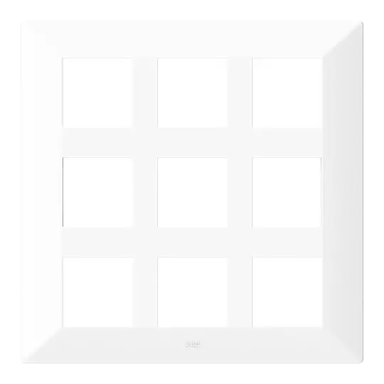 ABB LIORA Blank Plate 18 Module White Plastic 240 V AC Rated Voltage for Home & Office Use, 1SYK100001A2453