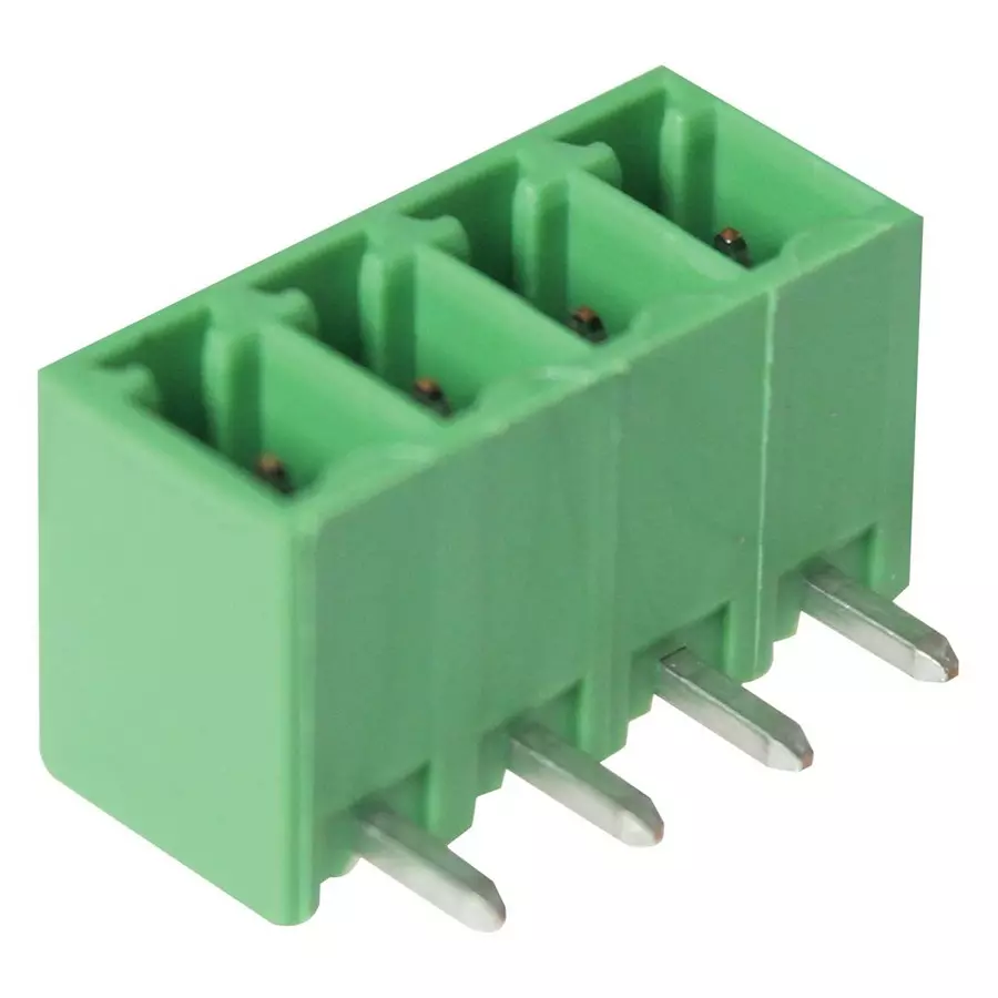 CAMDENBOSS Terminal Block, Header, 4Pos, Th, CTB932HE/4 (Pack of 10)