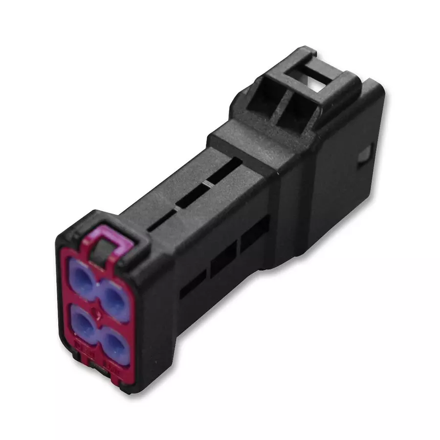 JST (JAPAN SOLDERLESS TERMINALS) Plug Connector Housing, Glass FilLED Pbt, 04T-JWPS-VKKLE-DX-A1