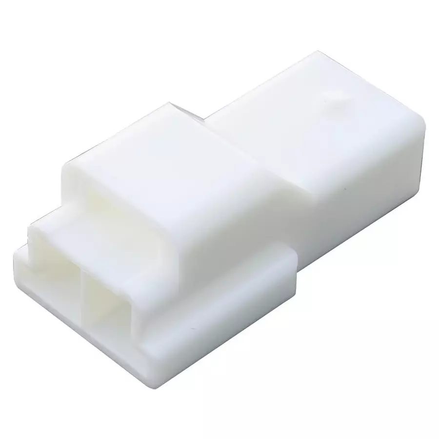 JST (JAPAN SOLDERLESS TERMINALS) Rcpt Housing, 2Pos, Pa 66, Natural, YLNR-02VF (Pack of 10)